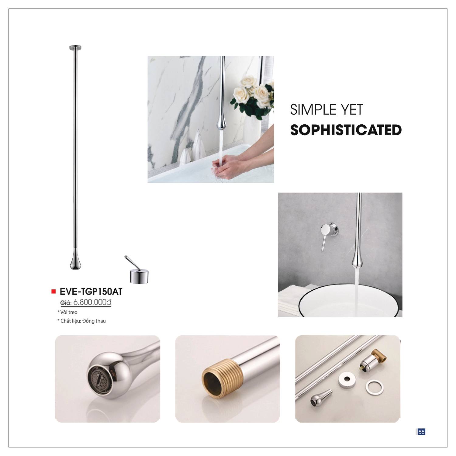 Thiết bị vệ sinh EVEREST Catalogue và Bảng giá mới nhất 2025 /Page 55